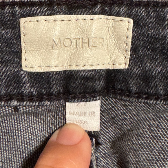 Mother Charcoal Denim Jeans size 27 - Picture 3 of 5